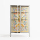 Sunbrother 3 - Cabinet - Nick Liefhebber - Chalk - Clear glass
