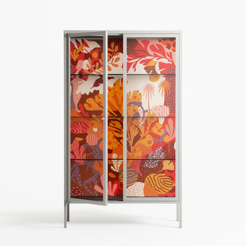 A Bridge Across Time - Cabinet - Nick Liefhebber - Chalk - Clear glass