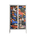 The Secret Herb Garden In The Forest - Cabinet - Nick Liefhebber - Chalk - Clear glass