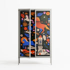 The Secret Herb Garden In The Forest - Cabinet - Nick Liefhebber - Chalk - Clear glass
