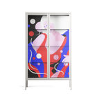 Dream - Cabinet - Heather Zhou - Chalk - Clear glass