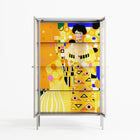 Klimt - Cabinet - Heather Zhou - Chalk - Clear glass