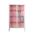 Tender Age in Bloom - Cabinet - Ciara Wade - Chalk - Clear glass
