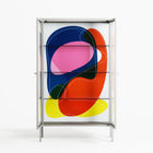 Blends - Cabinet - Vratislav Pecka - Chalk - Clear glass