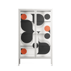 Conserto2 - Cabinet - Vratislav Pecka - Chalk - Clear glass