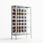 Perspektiva - Cabinet - Vratislav Pecka - Chalk - Clear glass