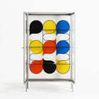Springs - Cabinet - Vratislav Pecka - Chalk - Clear glass