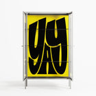 Yay - Cabinet - Vratislav Pecka - Chalk - Clear glass