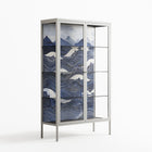 Dalgalar - Cabinet - Nur Rydberg - Chalk - Clear glass