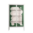 Carry - Cabinet - Andrea Devia-Nuño - Chalk - Clear glass