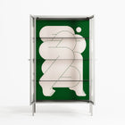 Carry - Cabinet - Andrea Devia-Nuño - Chalk - Clear glass