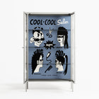 Cool Cool Salon Grey - Cabinet - Aley Wild - Chalk - Clear glass