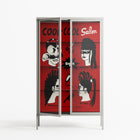 Cool Cool Salon Red - Cabinet - Aley Wild - Chalk - Clear glass