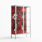 Cool Cool Salon Red - Cabinet - Aley Wild - Chalk - Clear glass