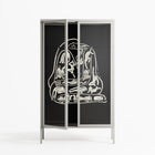 Nudes on Nudes - Cabinet - Aley Wild - Chalk - Clear glass