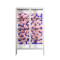 Redblooms - Cabinet - Katie O’Shea - Chalk - Clear glass