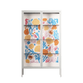 Sea Critters - Cabinet - Katie O’Shea - Chalk - Clear glass