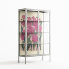 Tulips - Cabinet - Katie O’Shea - Chalk - Clear glass