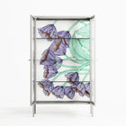 Tulips Purple - Cabinet - Katie O’Shea - Chalk - Clear glass