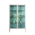 Turtle Without Kelp - Cabinet - Katie O’Shea - Chalk - Clear glass