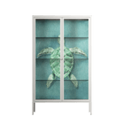 Turtle Without Kelp - Cabinet - Katie O’Shea - Chalk - Clear glass
