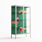 Cheers Girls - Cabinet - Raissa Oltmanns - Chalk - Clear glass
