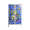 Odin - Cabinet - Cezar Berje - Chalk - Clear glass