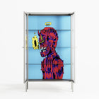 Flower - Cabinet - Cezar Berje - Chalk - Clear glass