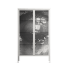 Gel - Cabinet - Nadia Ryder - Chalk - Clear glass
