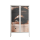 Gem - Cabinet - Nadia Ryder - Chalk - Clear glass