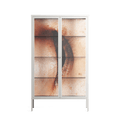 Glow - Cabinet - Nadia Ryder - Chalk - Clear glass