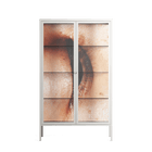Glow - Cabinet - Nadia Ryder - Chalk - Clear glass