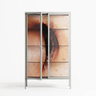 Glow - Cabinet - Nadia Ryder - Chalk - Clear glass