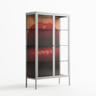Red - Cabinet - Nadia Ryder - Chalk - Clear glass