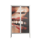 Teeth - Cabinet - Nadia Ryder - Chalk - Clear glass