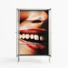 Teeth - Cabinet - Nadia Ryder - Chalk - Clear glass