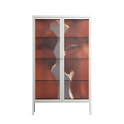 The Art Of Kissing 2 - Cabinet - Nadia Ryder - Chalk - Clear glass