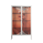 The Art Of Kissing - Cabinet - Nadia Ryder - Chalk - Clear glass