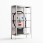 En_Suspend - Cabinet - David Vanadia - Chalk - Clear glass