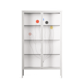 Épanoui - Cabinet - David Vanadia - Chalk - Clear glass