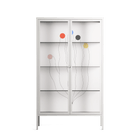 Épanoui - Cabinet - David Vanadia - Chalk - Clear glass