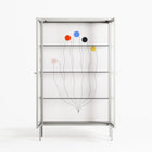 Épanoui - Cabinet - David Vanadia - Chalk - Clear glass