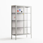 Épanoui - Cabinet - David Vanadia - Chalk - Clear glass