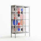 Pattern - Cabinet - David Vanadia - Chalk - Clear glass