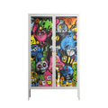 All The Good Guys - Cabinet - Craig Watkins - Chalk - Clear glass