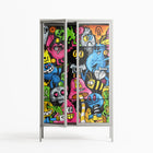 All The Good Guys - Cabinet - Craig Watkins - Chalk - Clear glass