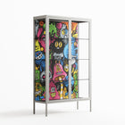 All The Good Guys - Cabinet - Craig Watkins - Chalk - Clear glass