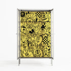 What a Mess - Cabinet - Craig Watkins - Chalk - Clear glass