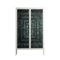 Optical Delusion - Cabinet - Craig Watkins - Chalk - Clear glass