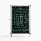 Optical Delusion - Cabinet - Craig Watkins - Chalk - Clear glass